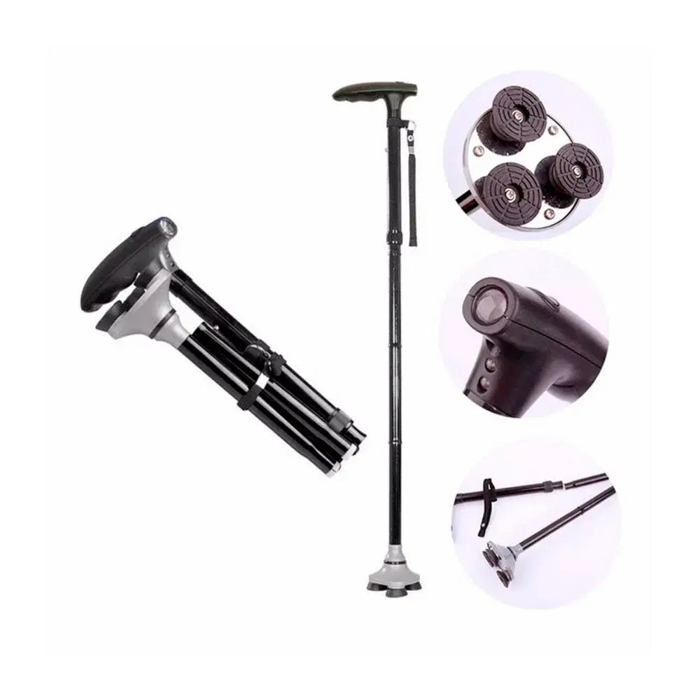 BASTON LED - Multifuncional y Seguro