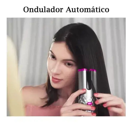 RIZADORA PORTÁTIL PRO - Crea Rizos Profesionales En Minutos Sin Quemaduras