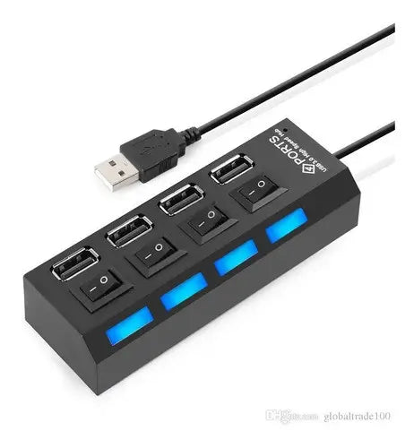 MULTITOMA USB x4 - Conecta Hasta 4 Dispositivos Al Mismo Tiempo