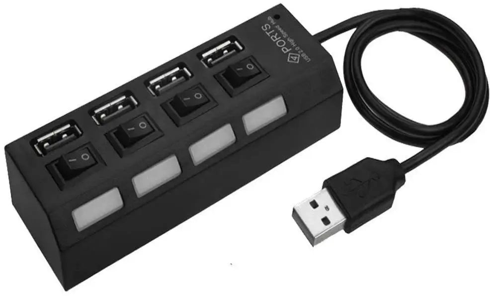 MULTITOMA USB x4 - Conecta Hasta 4 Dispositivos Al Mismo Tiempo
