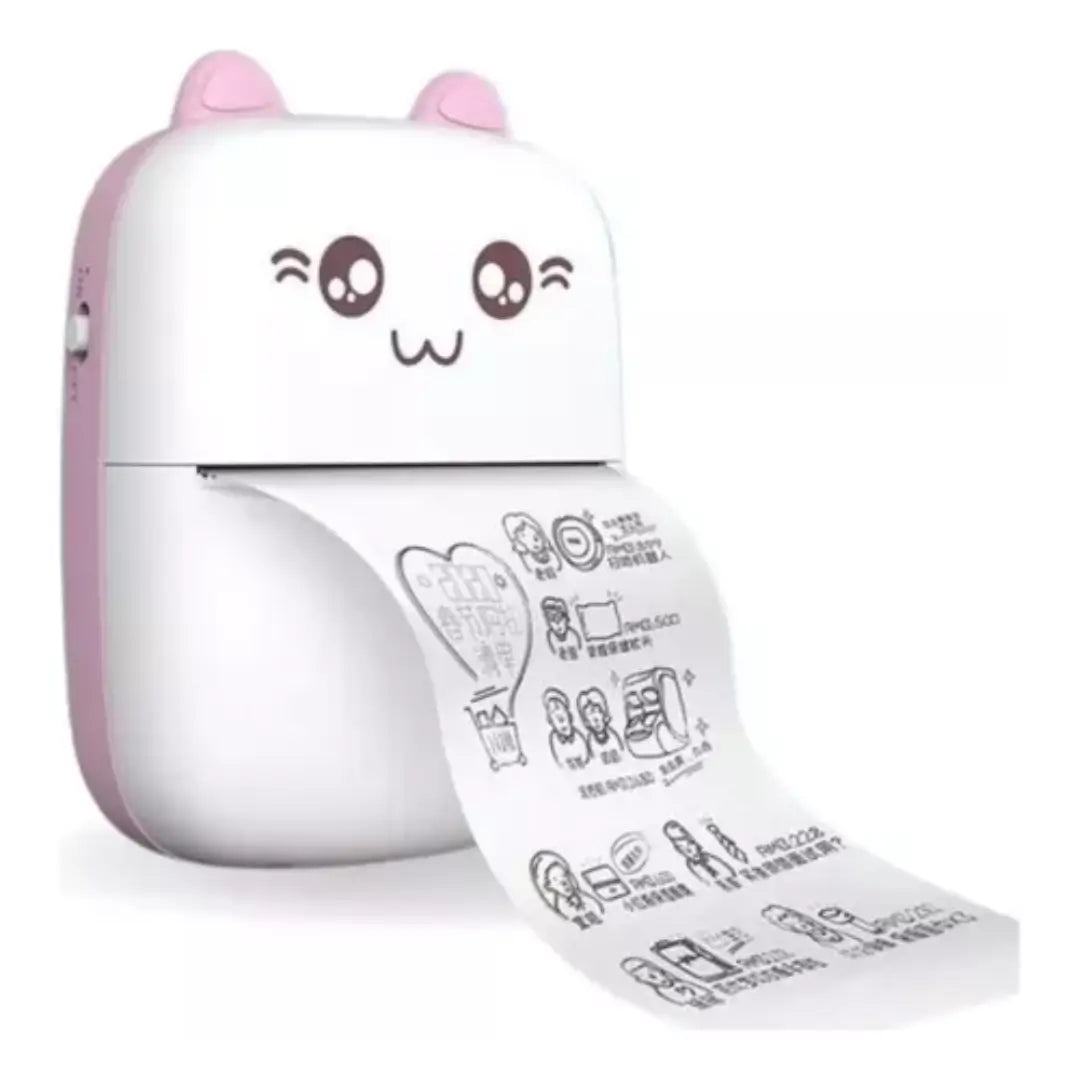 MINI IMPRESORA PORTATIL - Captura Y Guarda Tus Momentos Más Especiales