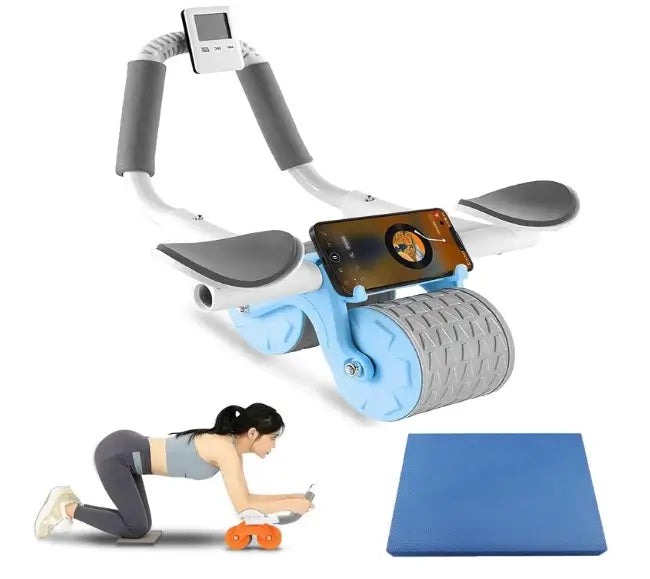 ABDOM PRO MAX- Rodillo Abdominal Con Rebote Automatico
