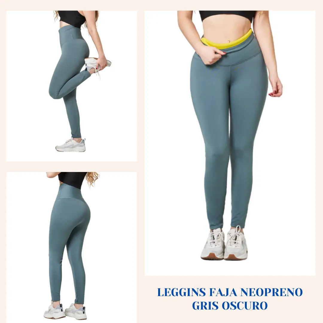 SILUETA POWER - Leggings Para Gym, Oficina Y Diario