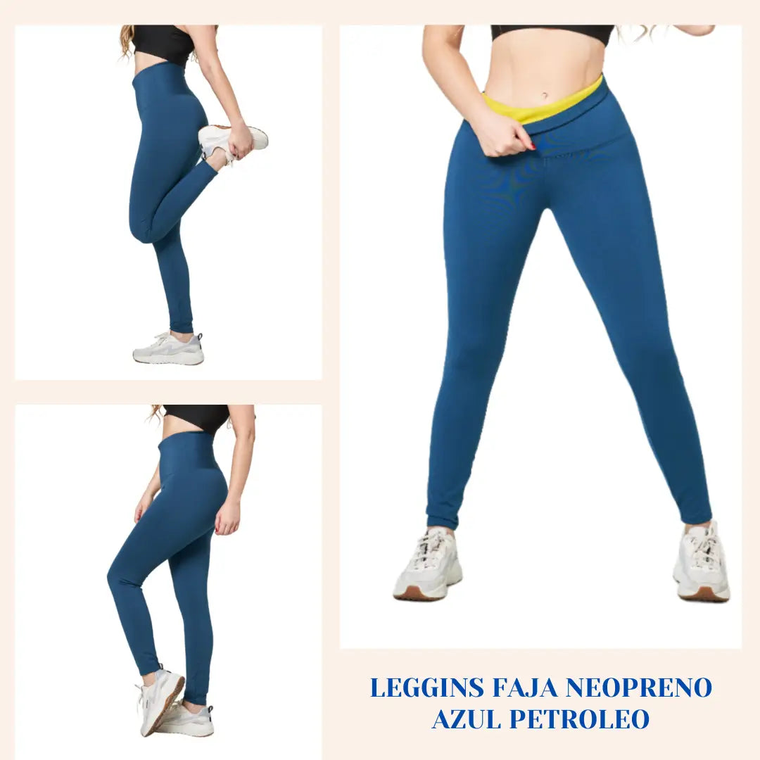 SILUETA POWER - Leggings Para Gym, Oficina Y Diario