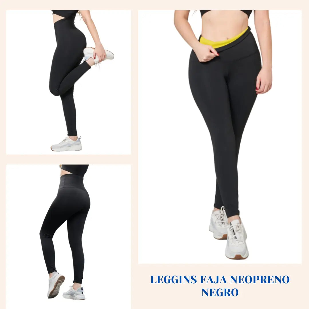 SILUETA POWER - Leggings Para Gym, Oficina Y Diario