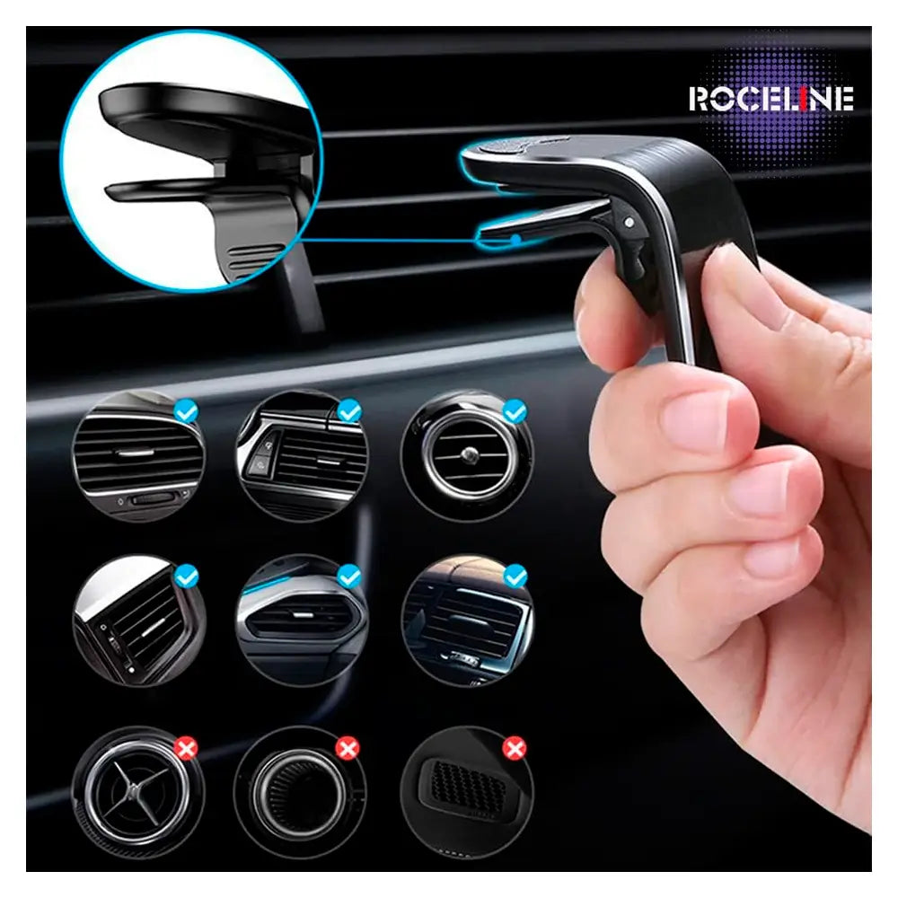 HOLDER MAGNETICO RUTA SEGURA - Brinda Un Soporte Seguro A Tu Celular