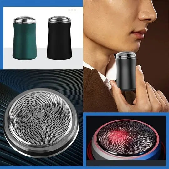 MAQUINA DE AFEITAR ELECTRICA - Tamaño Ideal Para Llevar en Tu Bolsillo
