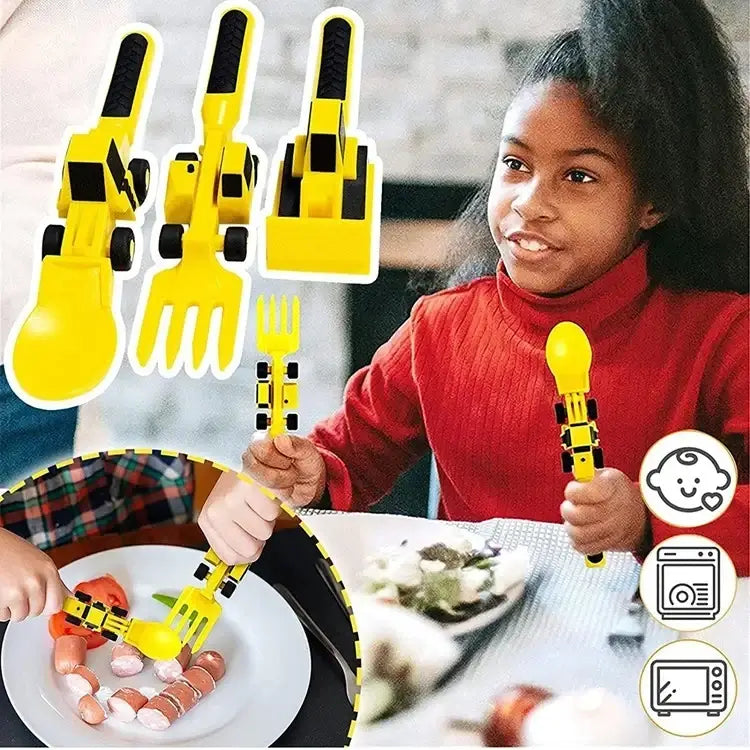 SET CUBIERTOS NIÑOS - La Manera Más Fácil De Enseñarles A Comer Solos