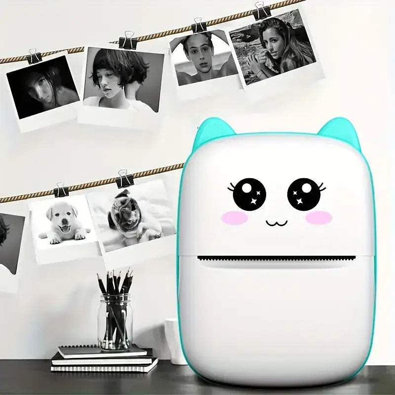 MINI IMPRESORA PORTATIL - Captura Y Guarda Tus Momentos Más Especiales