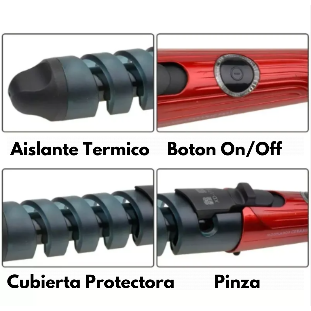 RIZADOR ESPIRAL MAX - Rizos Definidos Y Duraderos 💁♀️