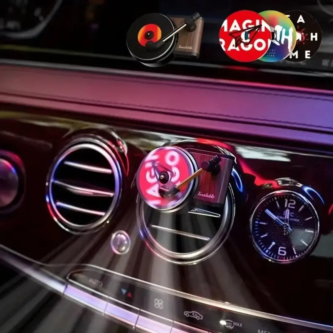 AMBIENTADOR CARRO TOCA DISCOS - Tu Carro Oliendo y Luciendo Espectacular