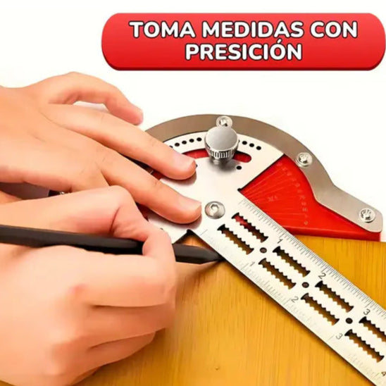 REGLA DE DISEÑO PARA CARPINTERIA - Toma Medidas Precisas En Tus Trabajos