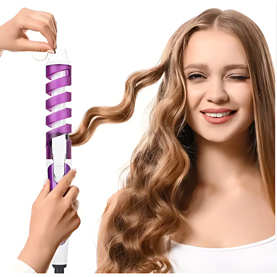 RIZADOR ESPIRAL MAX - Rizos Definidos Y Duraderos 💁♀️
