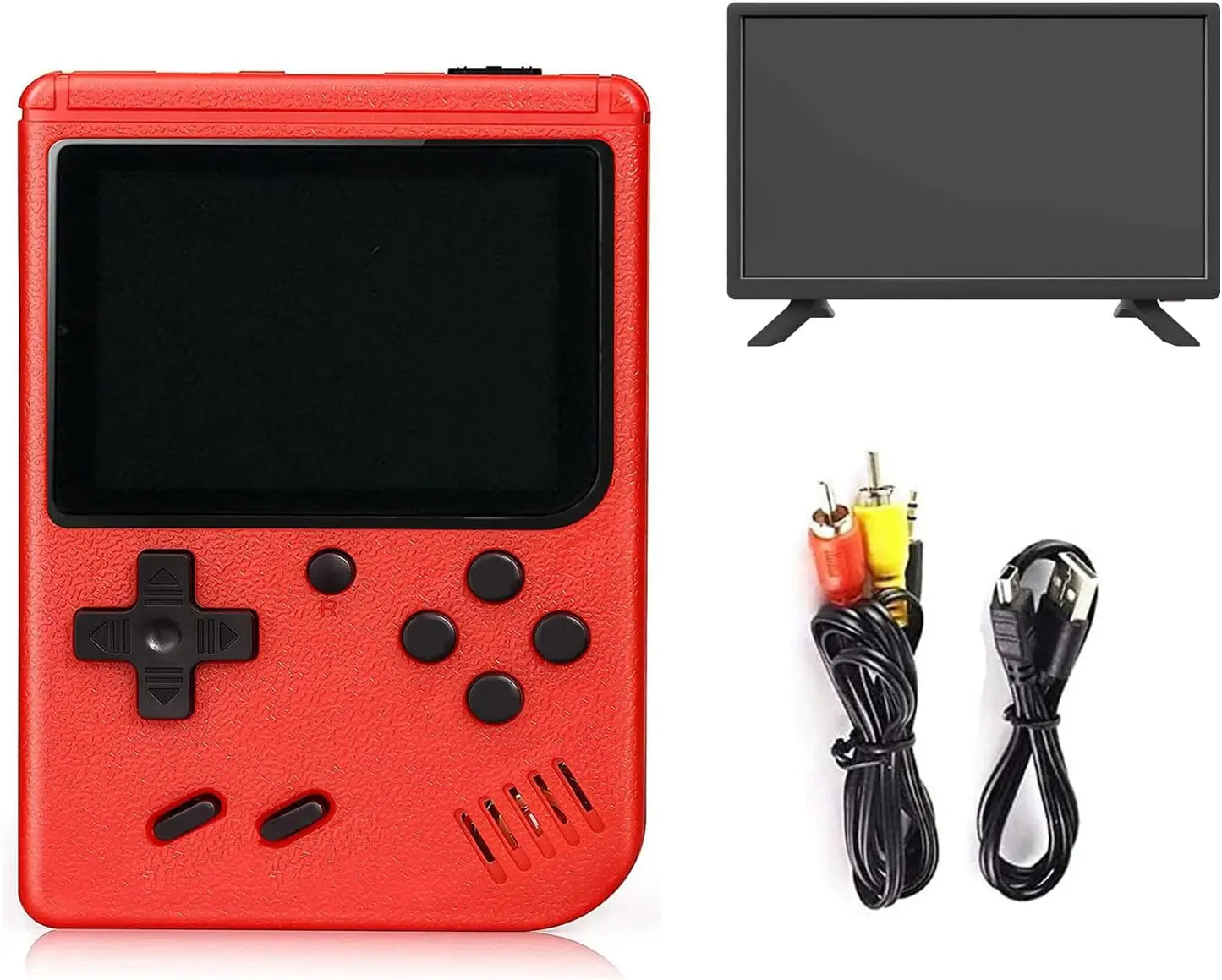 MINI CONSOLA RETRO 2 EN 1 - Con 400 Juegos Retro