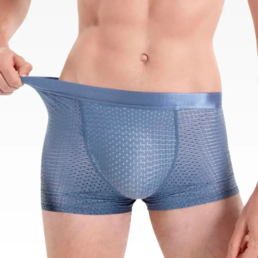 BOXER FIBRA DE BAMBU - Paquete x4 Unidades Colores Surtidos