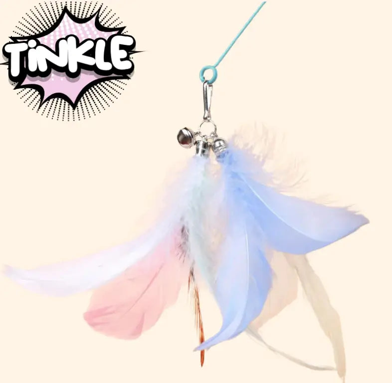 CAZA PLUMAS - Juguete Interactivo Para Gatos