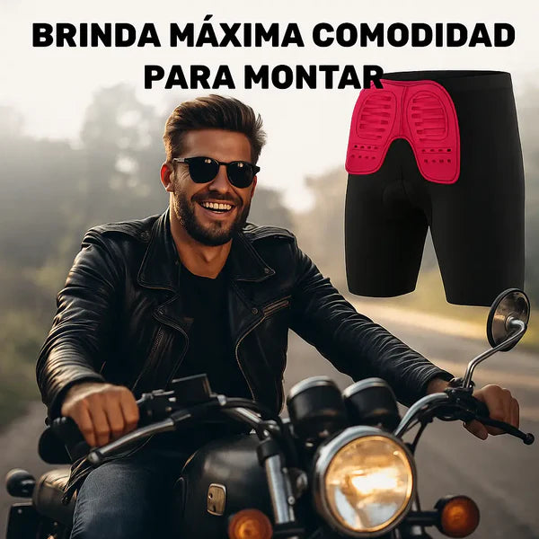 SHORT MOTO CONFORT - Comodidad Kilómetro Tras Kilómetro
