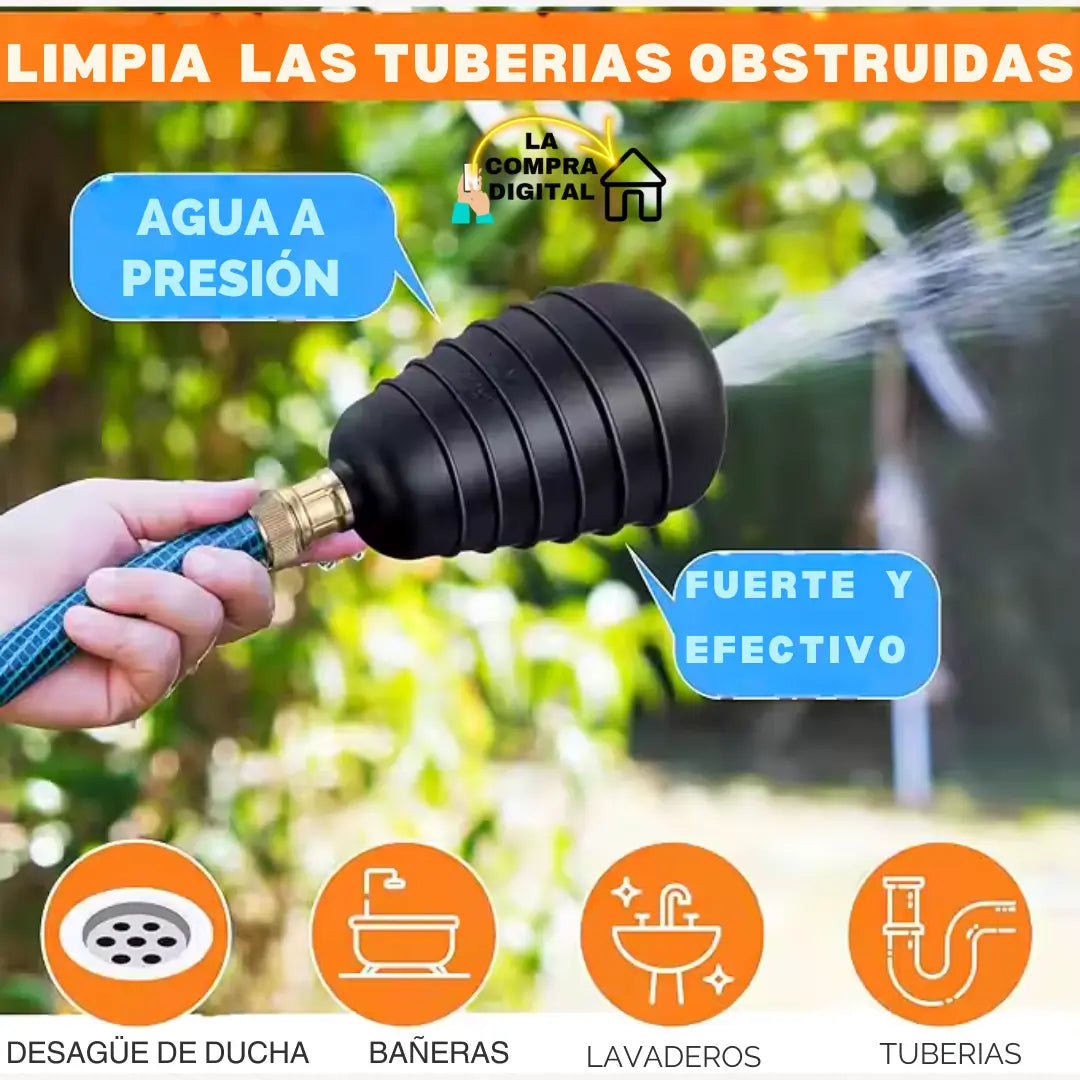 DESTAPA PRESIÓN - Evita Obstrucciones En Minutos
