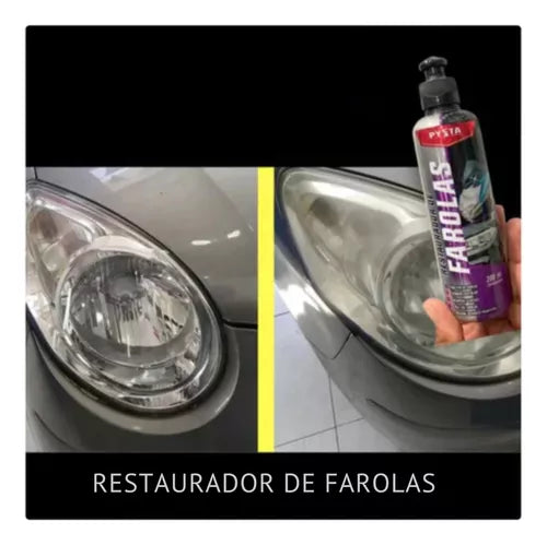 RESTAURADOR DE FAROLAS - Elimina Fácilmente Las Manchas En Tus Farolas