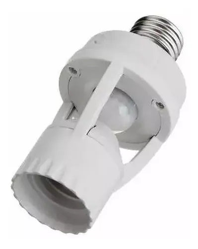 PORTABOMBILLOS CON SENSOR DE MOVIMIENTO - Evita Los Altos Consumos De Energía Usando Este Sensor
