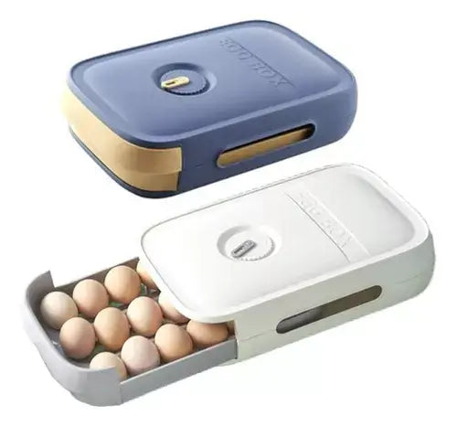 ORGANIZADOR DE HUEVOS TIPO CAJON - Evita Huevos Rotos En Tu Cocina O Nevera