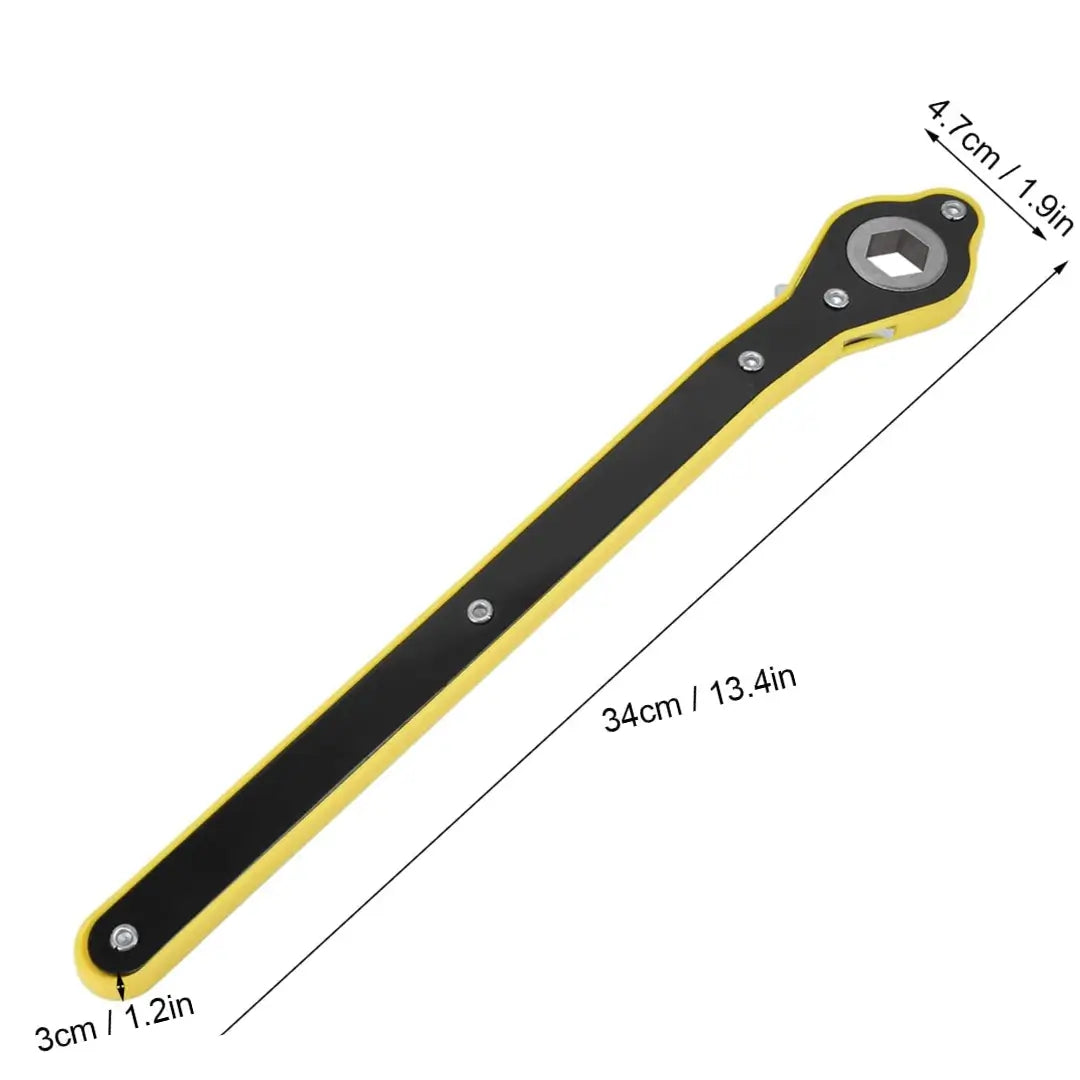 Llave Rachet Universal Para Gato con Mango giratorio de 360°