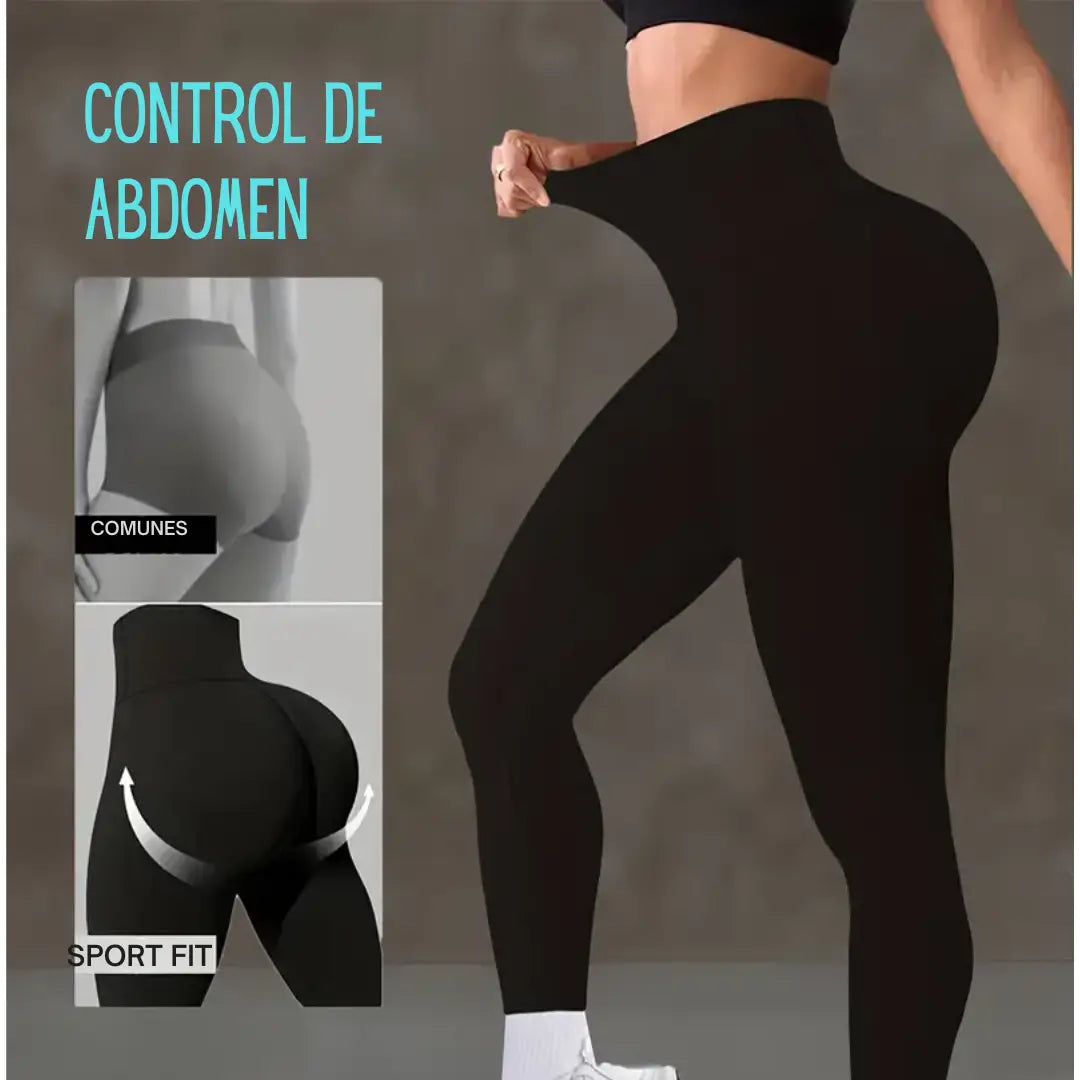 SPORT FIT - Leggins Levantador Con Efecto Push Up