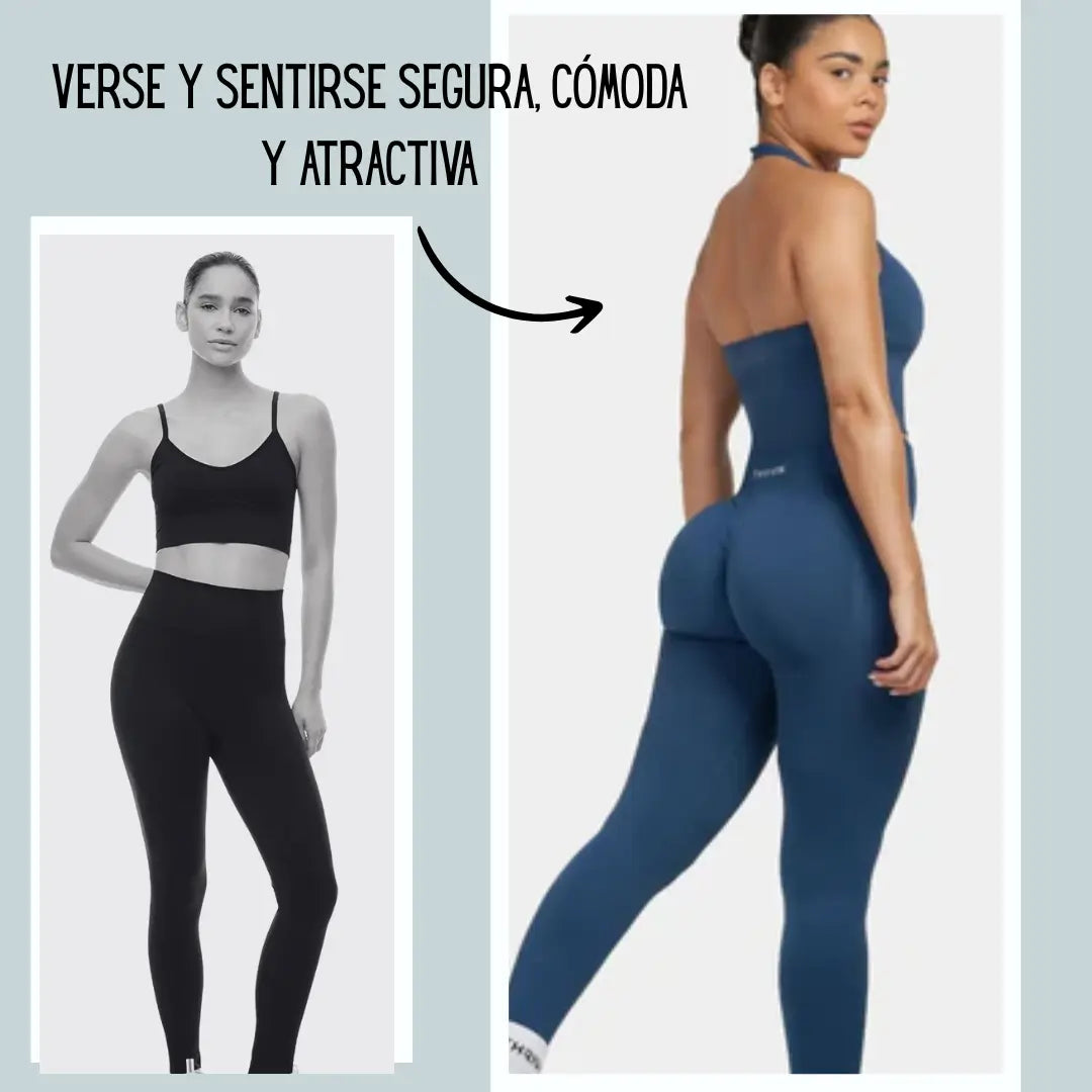 SPORT FIT - Leggins Levantador Con Efecto Push Up