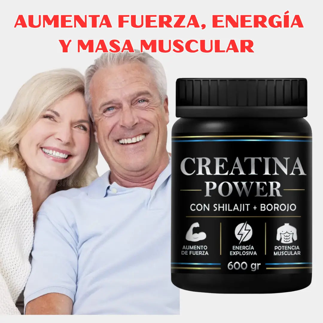 CREAPOWER x600Gr. - Recibe Gratis un Frasco De Shilajit