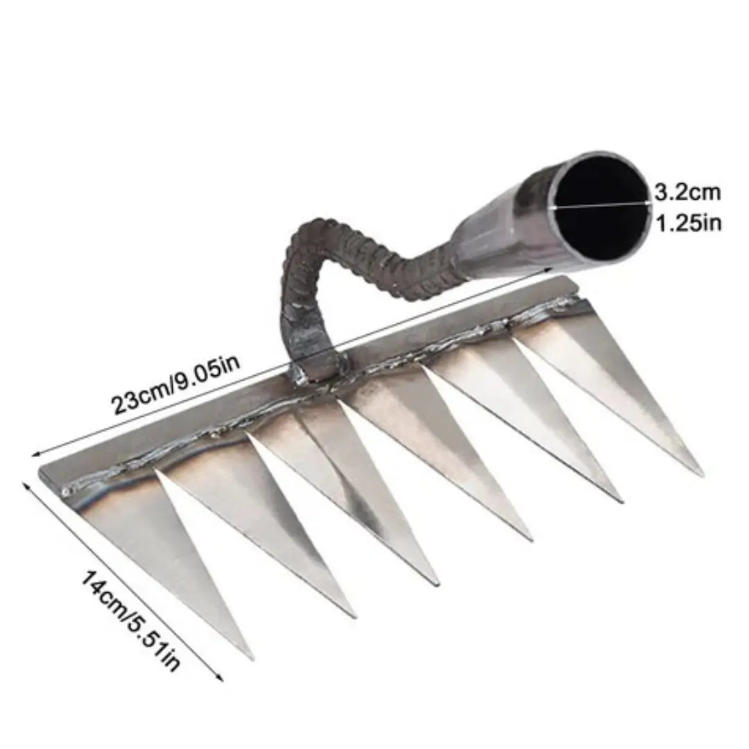 RASTRILLO CON DIENTES REFORZADOS - Usa Herramientas En El Trabajo De Excelente Calidad