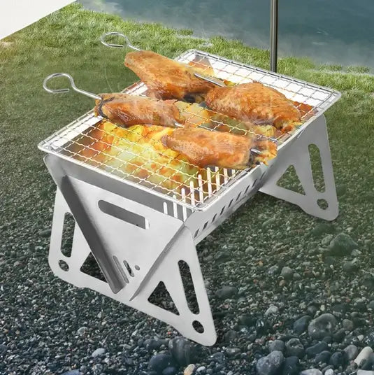 ASADOR PARRILLA PORTATIL - Vive Momentos de Asado En Cualquier Lugar
