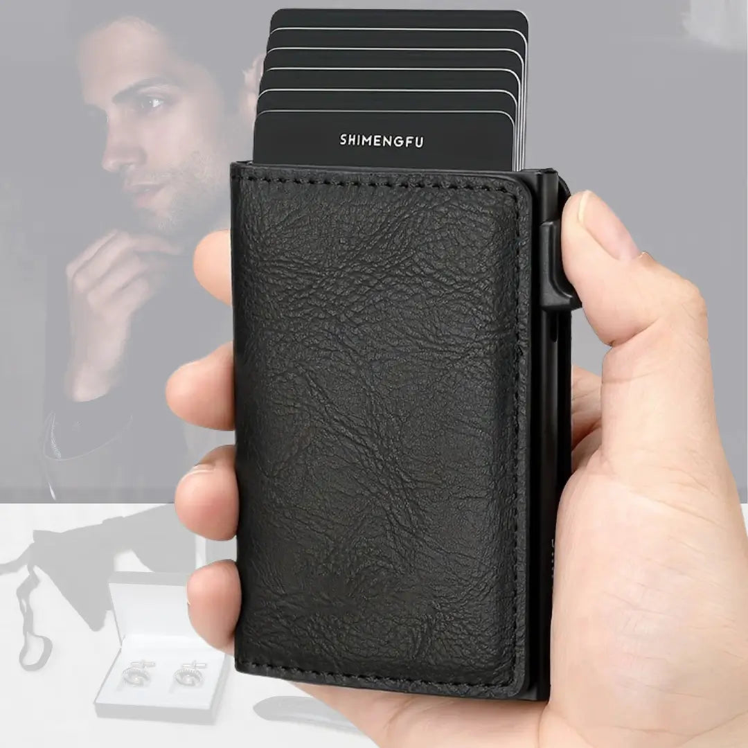 BILLETERA ANTIDECT - Con Tecnología Anti Escaneo