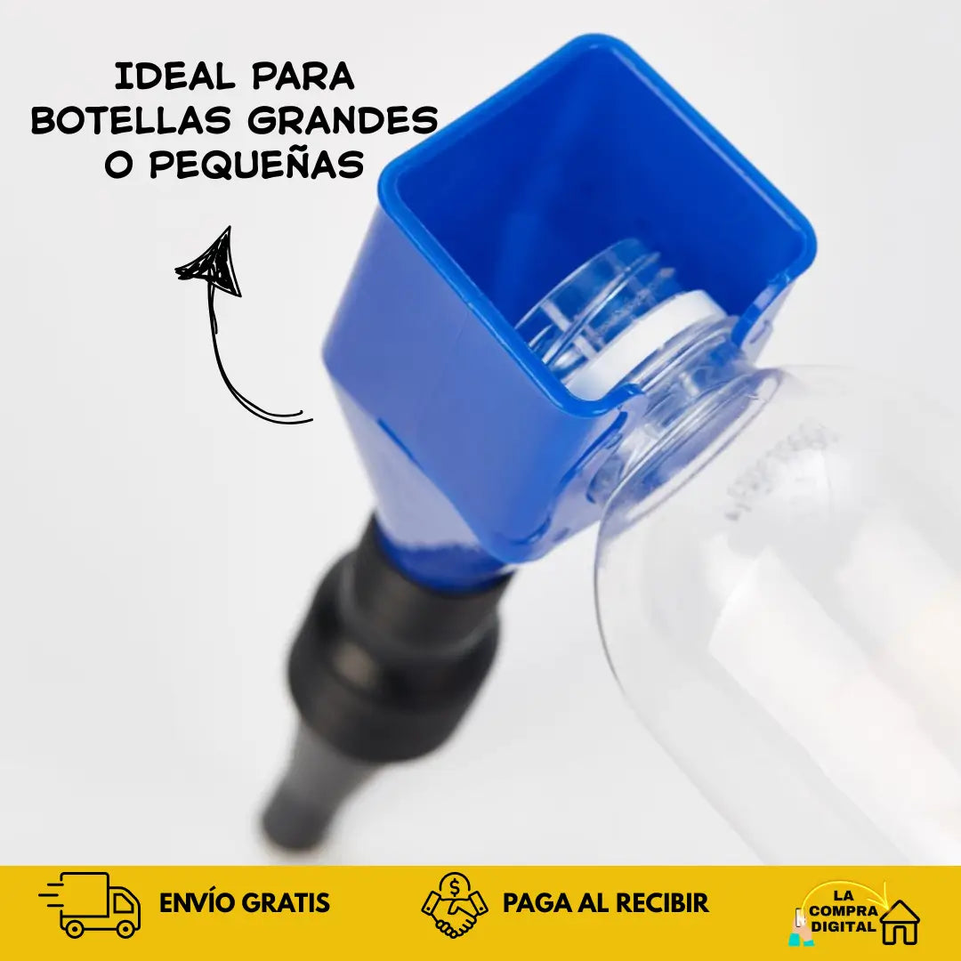 EMBUDOFLEX - Ideal Para Botellas Grandes O Pequeñas
