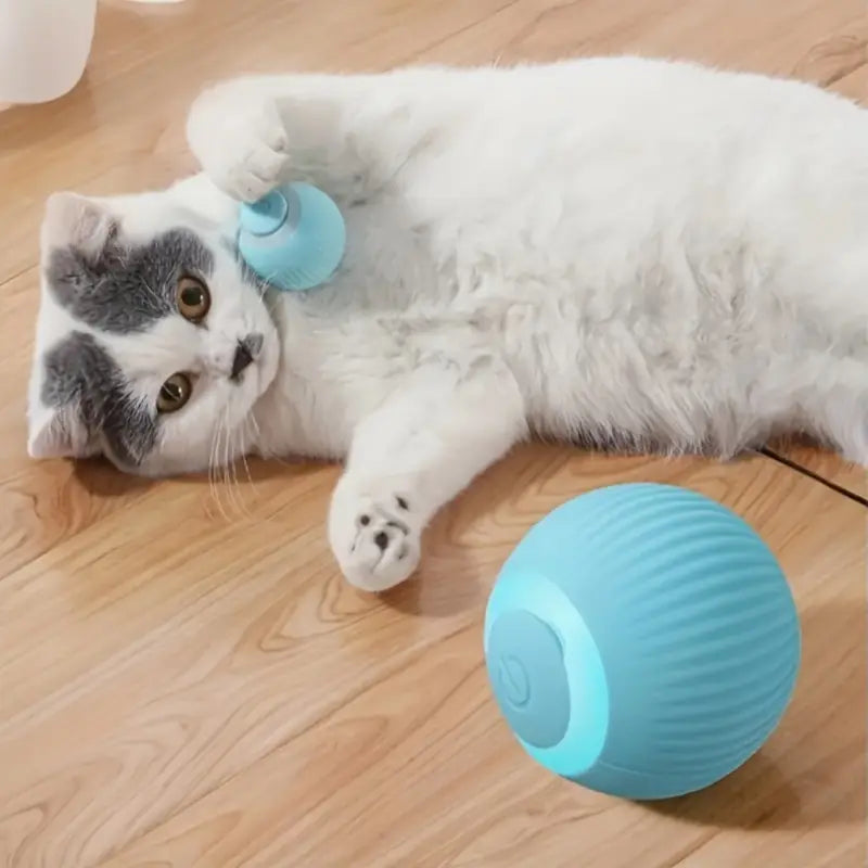PELOTA CORRE PELUDO - Juguete Inteligente Para Gatos o Perros