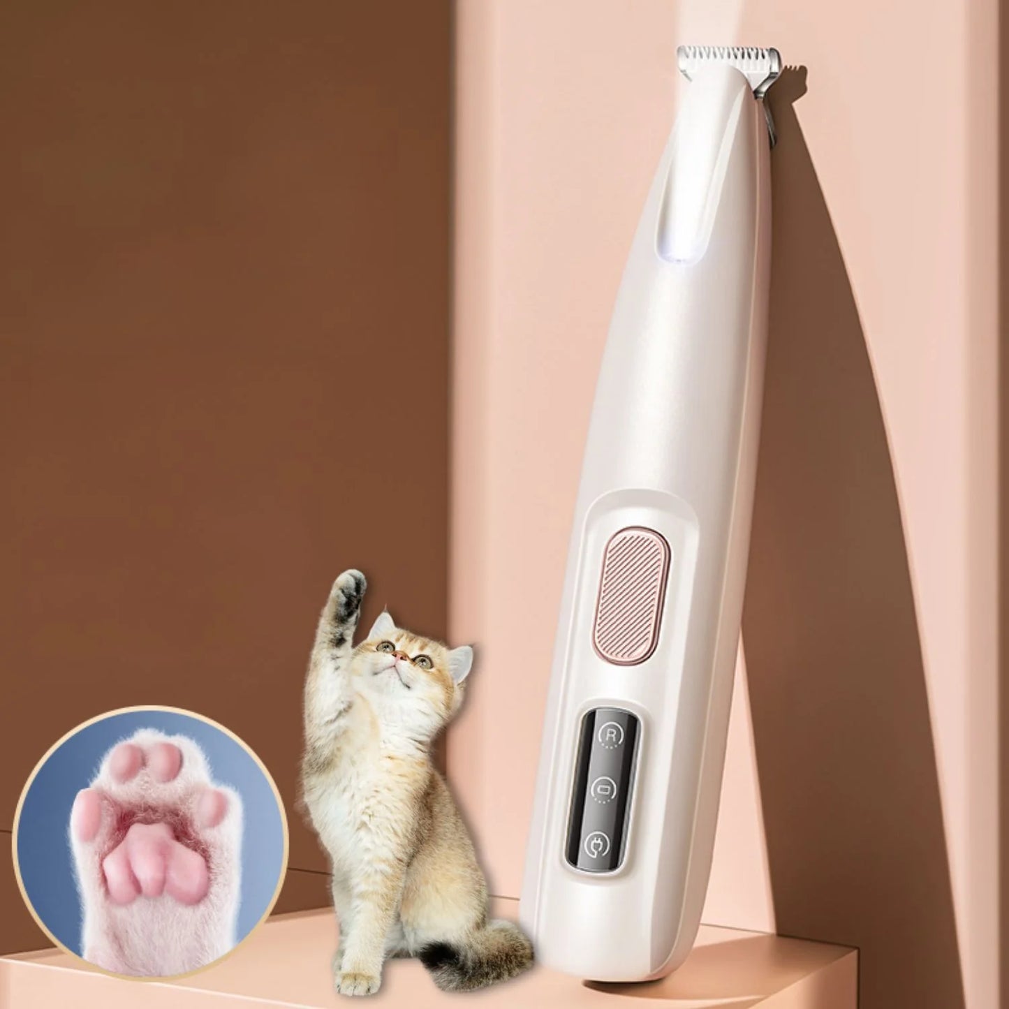 PELU PATITAS - Una Afeitadora Silenciosa Que No Asustará A Tu Peludo