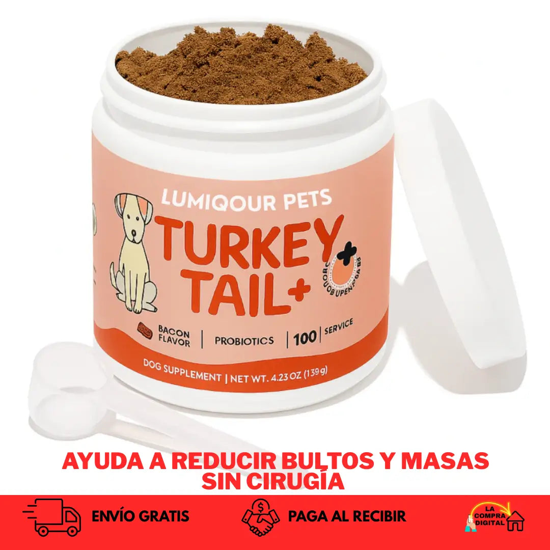 TURKEY TAIL+ - Devuelve Energía Y Vitalidad A Tu Mascota