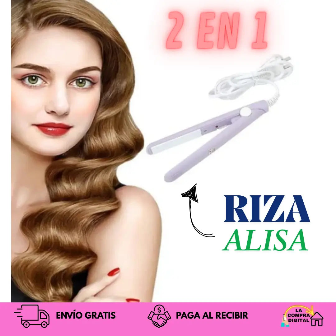 PLANCHA PORTATIL PRO - Manten tu look espectacular en todo momento 💇🏻