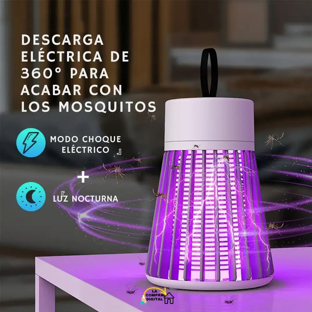 SIN MOSQUITOS - Lámpara Segura Y Efectiva
