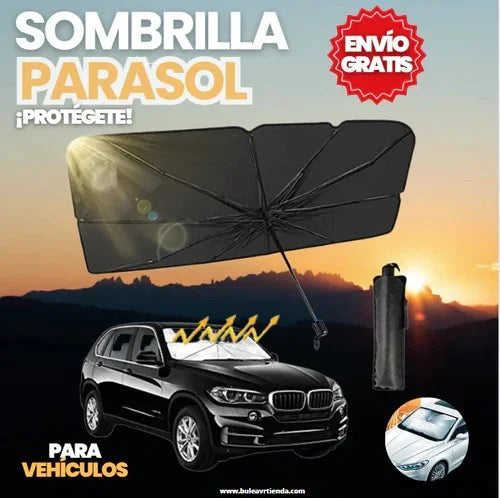 BLOQUEADOR DE CALOR - Sombrilla Para Automovil 🚗