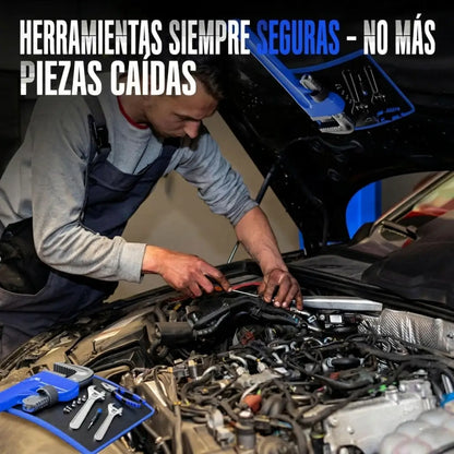 Tapete magnético para herramientas soporta hasta 18 Kilos
