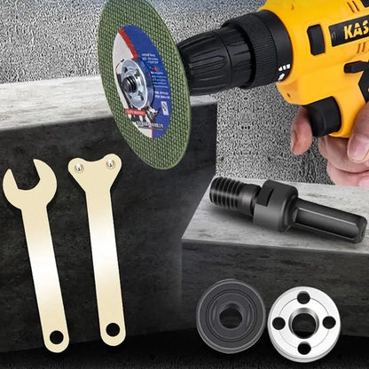 KIT TALADRO A PULIDORA - Convierte Tu Taladro En Una Herramienta Multifuncional