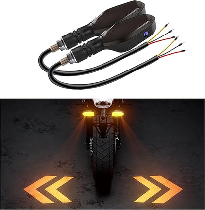 Par de Luces Led con Proyector de Direccionales Para Moto