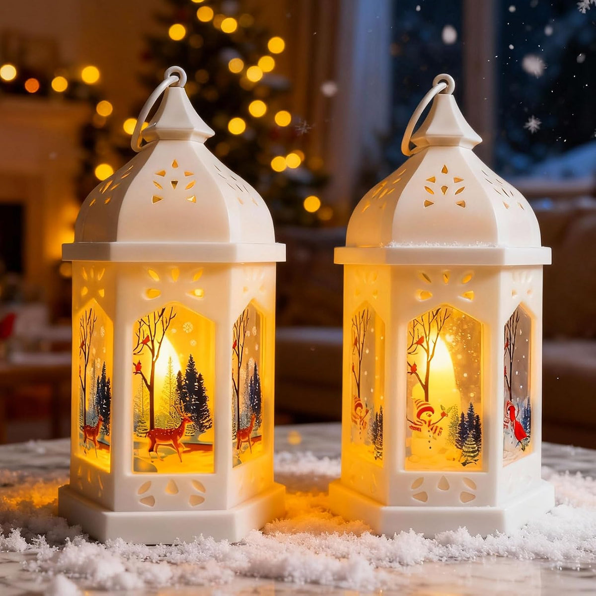 Farolitos de Navidad