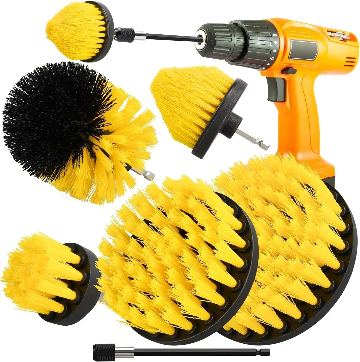 Kit X6 Cepillos De limpieza Para Taladro