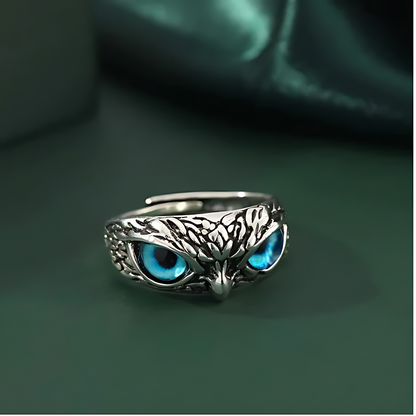 ANILLO BÚHO PROSPERIDAD (Ajustable) 🦉