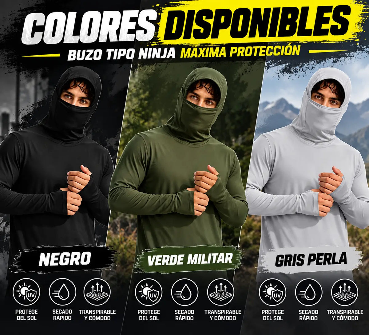 Buzo Tipo Ninja Máxima Protección