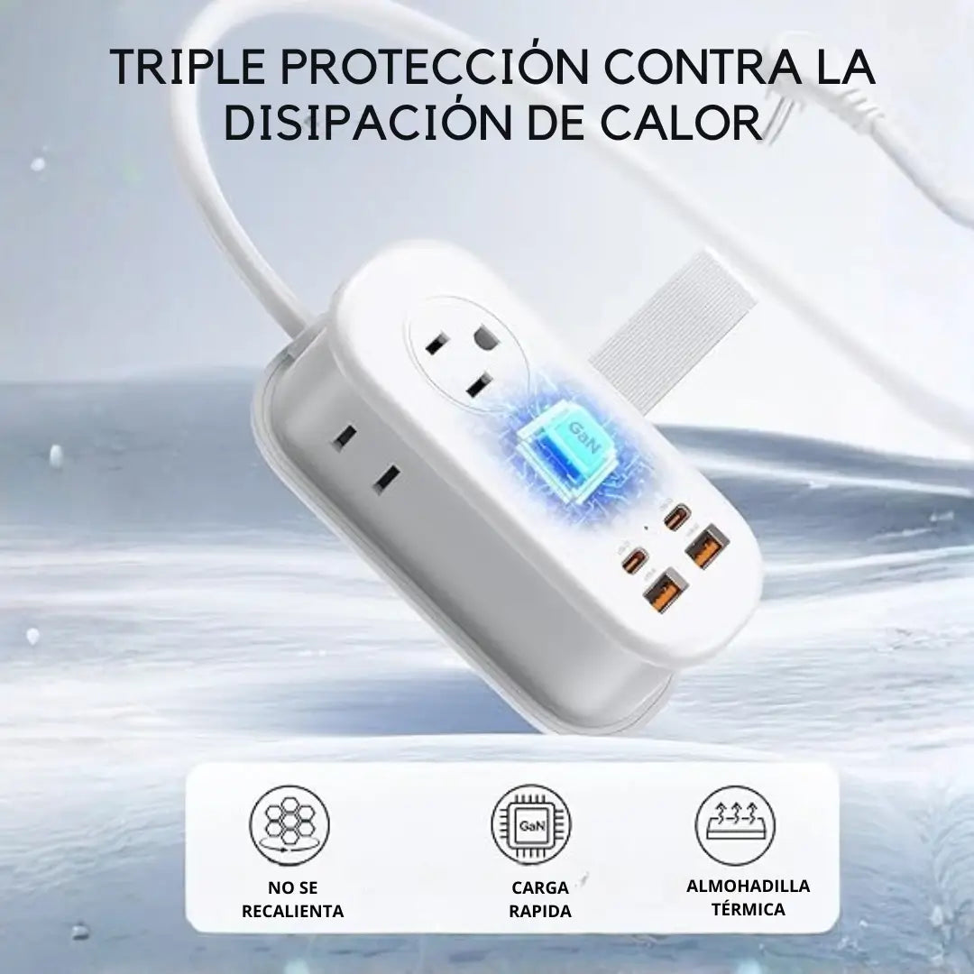 EXTENSIÓN MULTIPOWER - Conecta Tus Dispositivos De Manera Efectiva Y Rapida