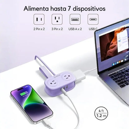 EXTENSIÓN MULTIPOWER - Conecta Tus Dispositivos De Manera Efectiva Y Rapida