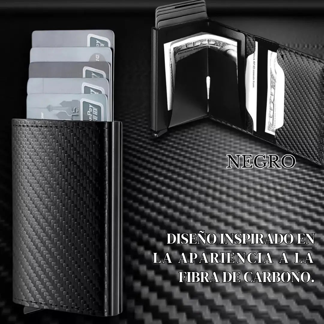 BILLETERA ANTIDECT - Con Tecnología Anti Escaneo