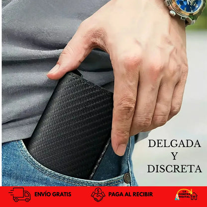 BILLETERA ANTIDECT - Con Tecnología Anti Escaneo